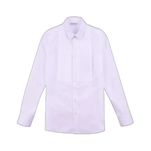 Dolce & Gabbana Kids Shirt-Front Detailed Poplin Shirt