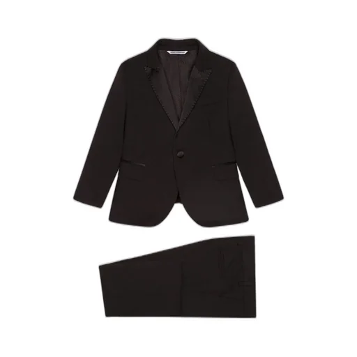 Dolce & Gabbana Kids Single-Breasted Tuxedo Tailored Suit