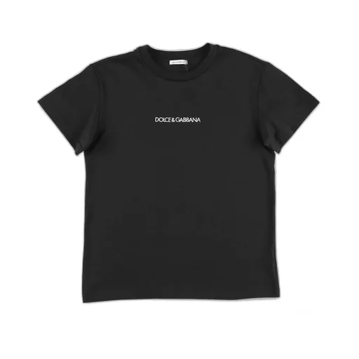 Dolce & Gabbana Kids Logo Embroidered T-Shirt