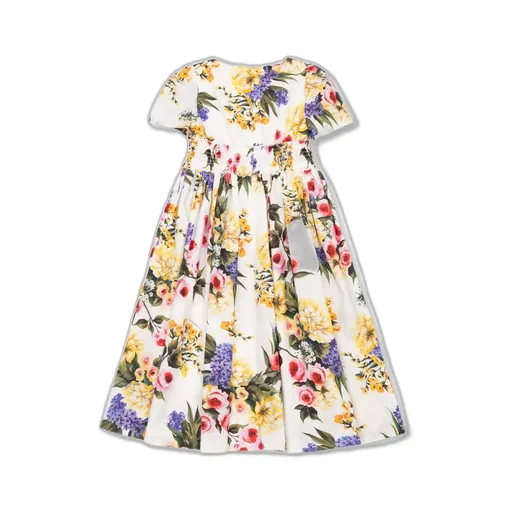 Dolce & Gabbana Kids Floral Printed Dress