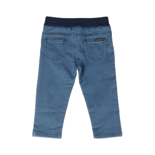 Dolce & Gabbana Kids Logo Tag Drawstring-Waist Jeans