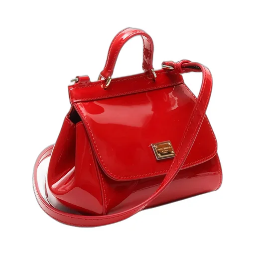 Dolce & Gabbana Kids Sicily Foldover Top Mini Shoulder Bag