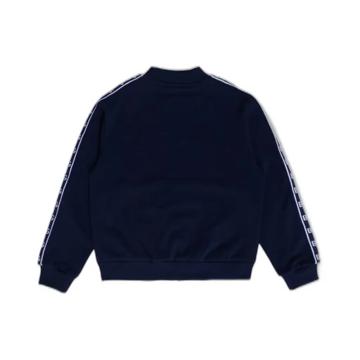 Dolce & Gabbana Kids Logo Side Band Zip-Up Jersey Sweatshirt