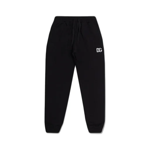 Dolce & Gabbana Kids Dg Logo Embroidered Jersey Jogging Pants
