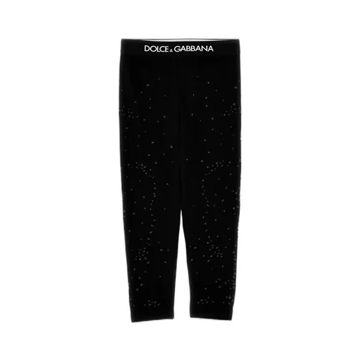 Dolce & Gabbana Kids Embellished Leggings