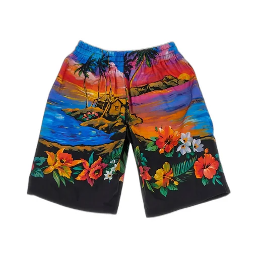 Dolce & Gabbana Kids Graphic Printed Bermuda Shorts
