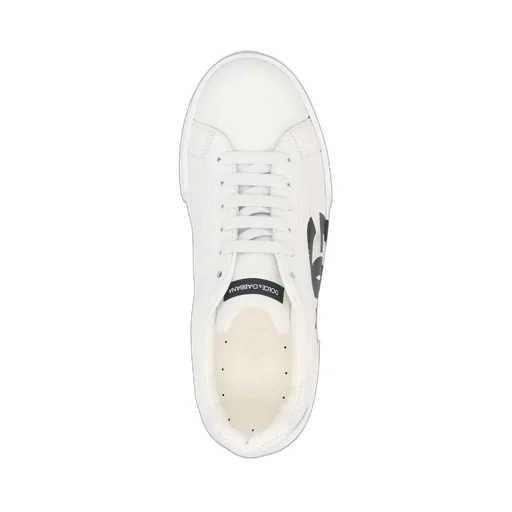 Dolce & Gabbana Kids Logo Printed Lace-Up Sneakers