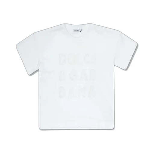 Dolce & Gabbana Kids Logo Detailed Crewneck T-Shirt