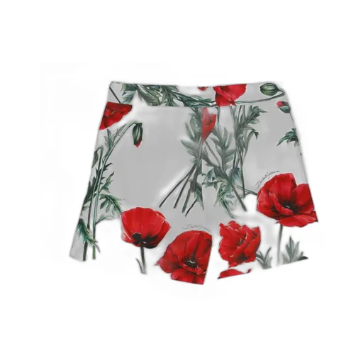 Dolce & Gabbana Kids Floral Printed Button Detailed Shorts