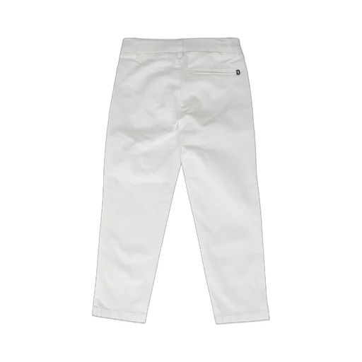Dondup Kids Logo Plaque Straight-Leg Trousers