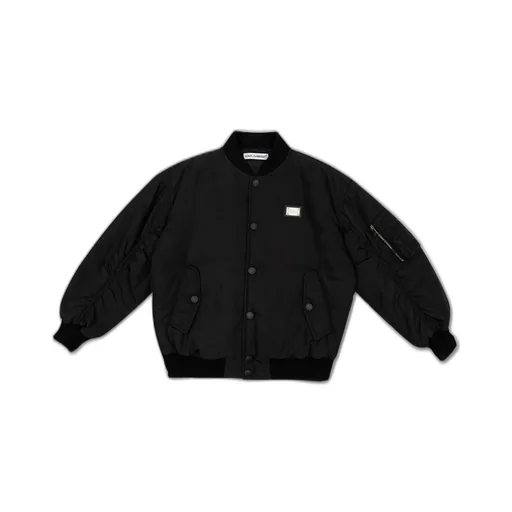 Dolce & Gabbana Kids Buttoned Padded Bomber Jacket