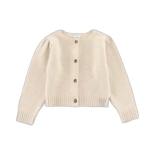Donsje Ribbed Button Cardigan