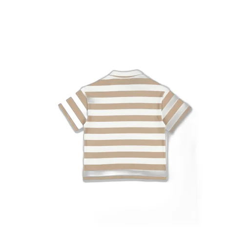 Douuod Kids Striped Polo Shirts