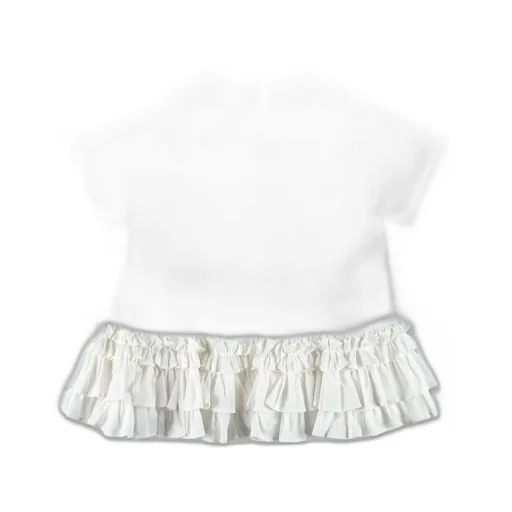 Douuod Kids Flounced Woven Dress