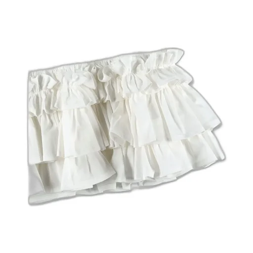 Douuod Kids Flounced Woven Dress