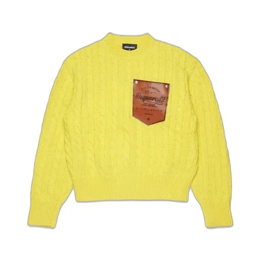 Dsquared2 Kids Crewneck Knitted Jumper
