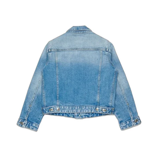 Dsquared2 Kids Button-Up Denim Jacket