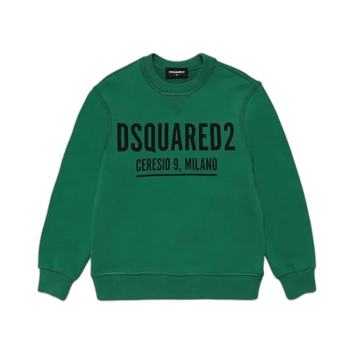Dsquared2 Kids Logo Printed Crewneck Sweatshirt