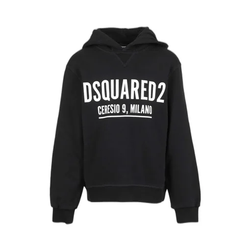 Dsquared2 Kids Logo Printed Long-Sleeved Hoodie