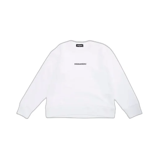 Dsquared2 Kids Logo Detailed Crewneck Sweatshirt