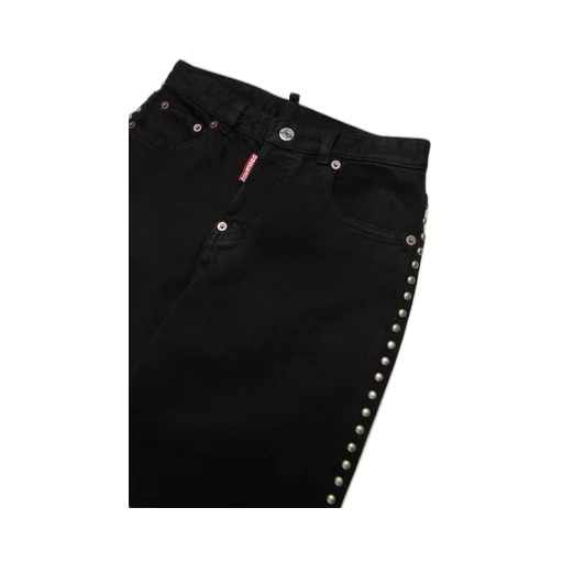 Dsquared2 Kids Studded Straight-Leg Jeans