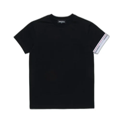 Dsquared2 Kids Logo Printed Crewneck T-Shirt