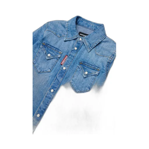 Dsquared2 Kids Long-Sleeved Denim Shirt