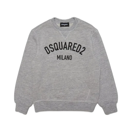 Dsquared2 Kids Logo Printed Crewneck Sweatshirt