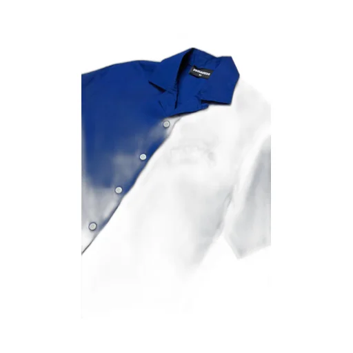 Dsquared2 Kids Logo Printed Short Sleeved Shirt