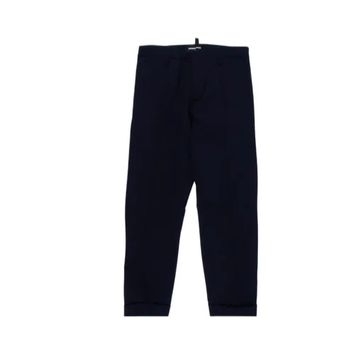 Dsquared2 Kids Logo Plaque Straight Leg Trousers