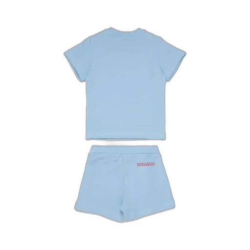 Dsquared2 Kids Logo Printed Overalls
