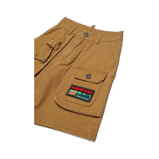 Dsquared2 Kids Logo Patch Cargo Shorts