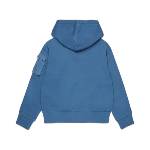 Dsquared2 Kids Long Sleeved Rubberised Logo Hoodie