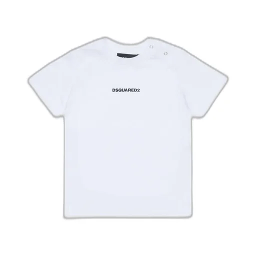 Dsquared2 Kids Logo Detailed Crewneck T-Shirt