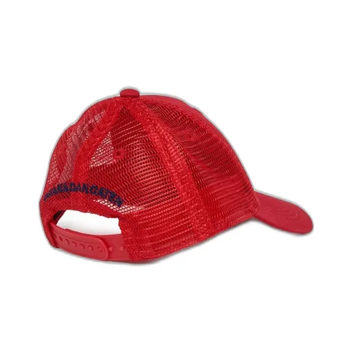Dsquared2 Kids Logo Printed Mesh-Panelled Baseball Cap