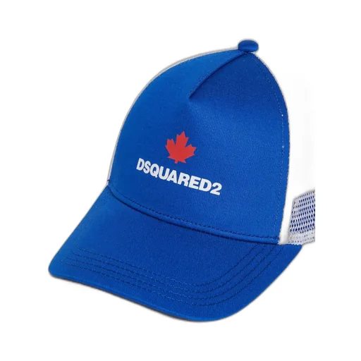 Dsquared2 Kids Logo Printed Mesh Baseball Cap