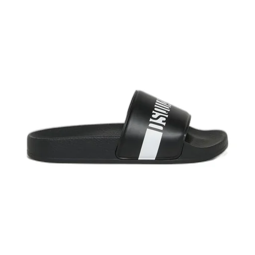 Dsquared2 Kids Logo Printed Slip-On Slides