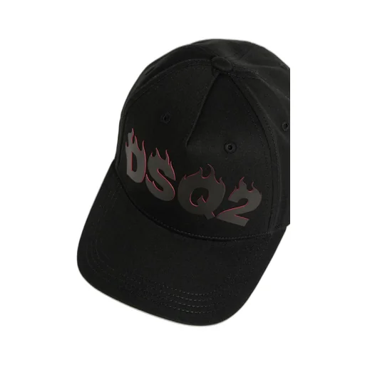 Dsquared2 Kids Flame-Detail Logo-Printed Baseball Cap