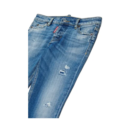 Dsquared2 Kids Distressed-Effect Logo Patch Jeans