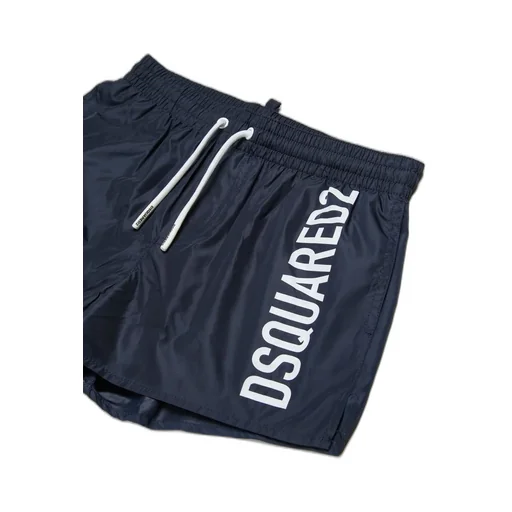Dsquared2 Kids Logo-Printed Drawstring Swim Shorts