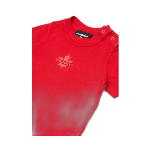 Dsquared2 Kids Maple Leaf Logo Crewneck T-Shirt
