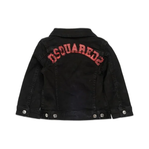Dsquared2 Kids Button-Up Denim Jacket