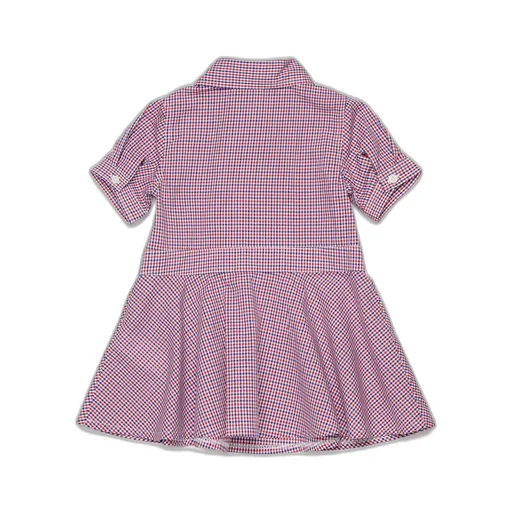 Dsquared2 Kids Checked Button Detailed Dress