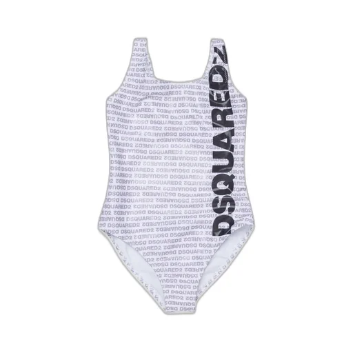 Dsquared2 Kids All-Over Logo Patterned One-Piece Swimsuit
