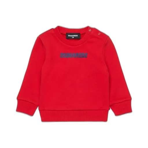 Dsquared2 Kids Logo Printed Crewneck Sweatshirt