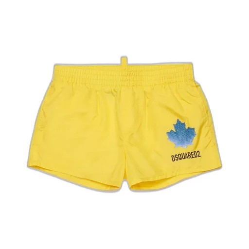 Dsquared2 Kids Logo Detailed Swim Shorts