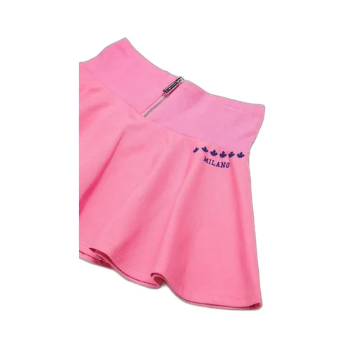 Dsquared2 Kids Zip Detailed Flared Skirt