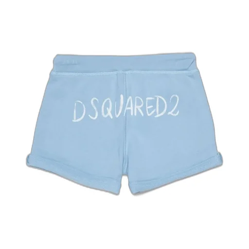 Dsquared2 Kids Logo Printed Drawstring Shorts