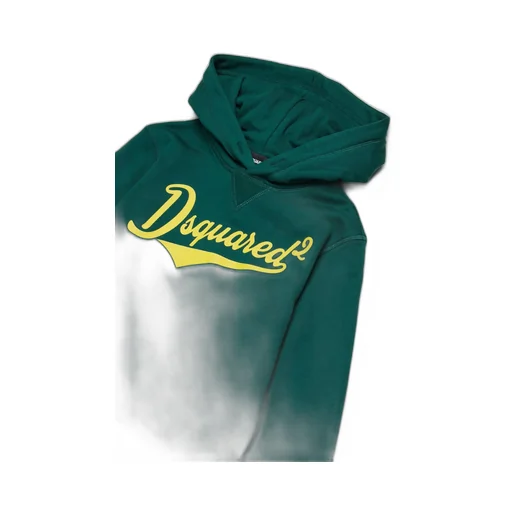 Dsquared2 Kids Logo Printed Long-Sleeved Hoodie