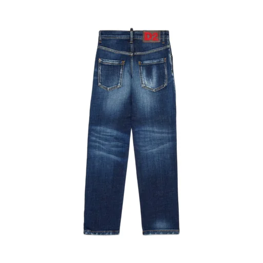 Dsquared2 Kids Distressed Regular Fit Jeans